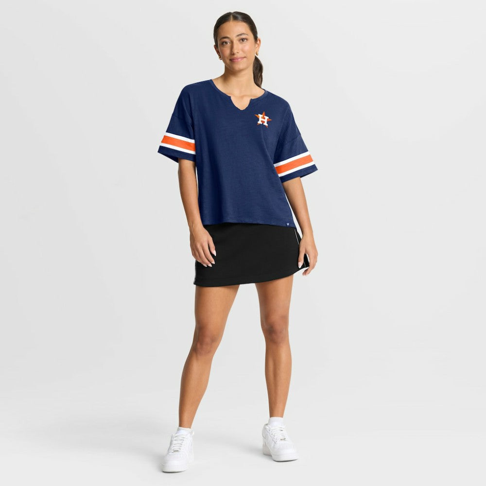 Houston Astros Fanatics Women's Curl Route T-Shirt Lifestyle