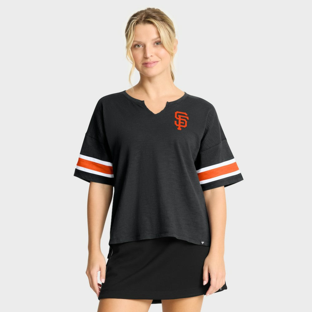 San Francisco Giants Fanatics Women's Curl Route T-Shirt Clearance