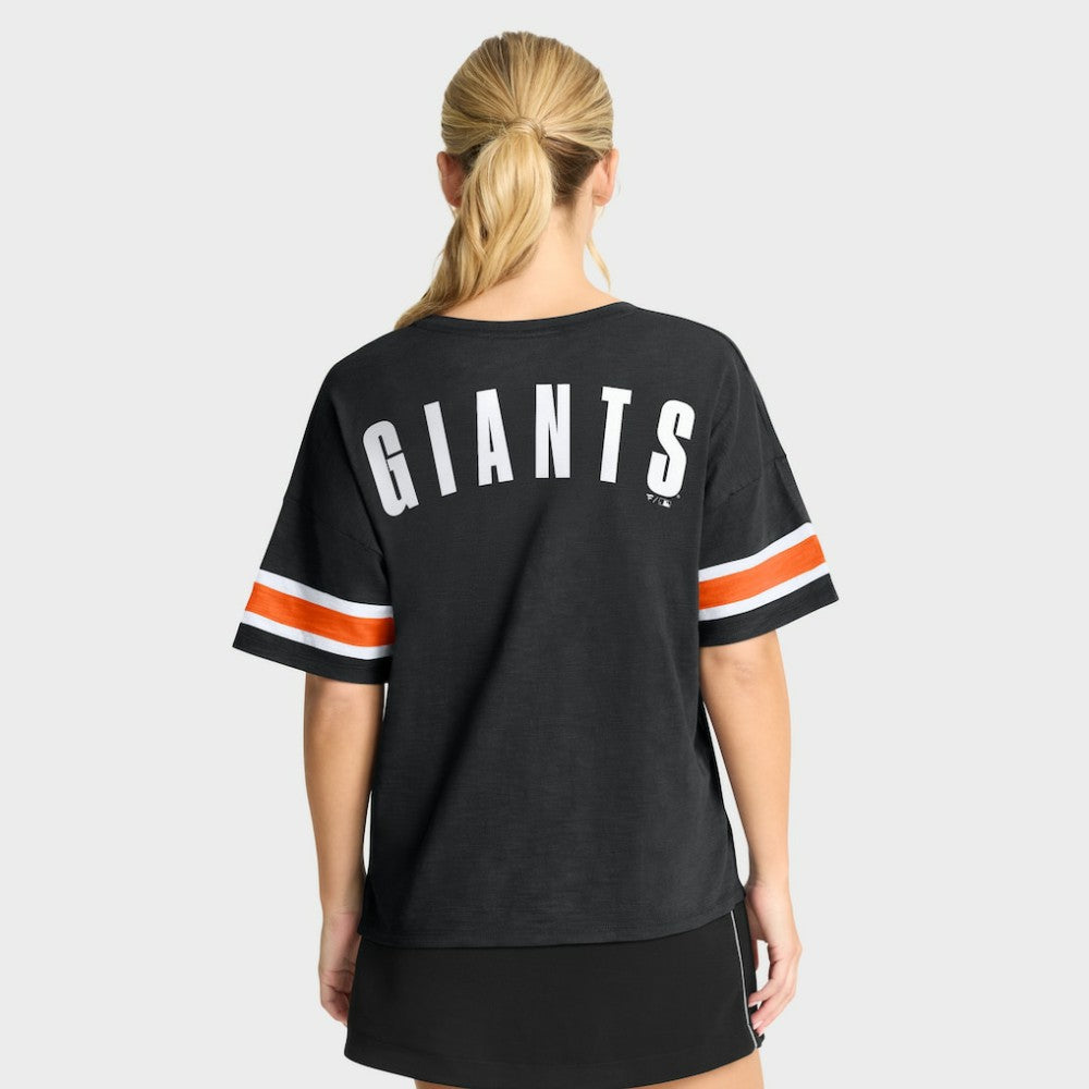 San Francisco Giants Fanatics Women's Curl Route T-Shirt Clearance