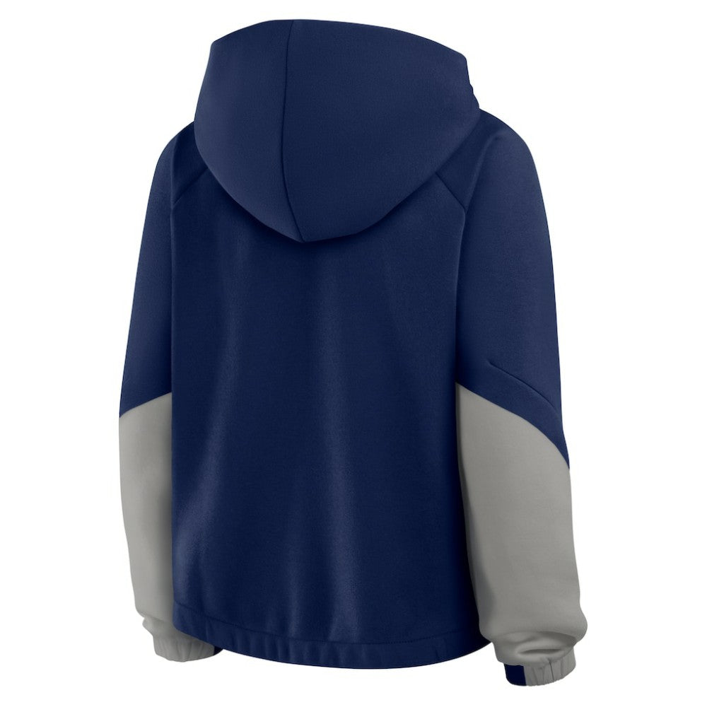 New York Yankees Fanatics Women's Oversized Time to Win Pullover Hoodie Lifestyle