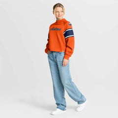 Houston Astros Fanatics Women's Oversized Toss Sweep Raglan Pullover Sweatshirt Online