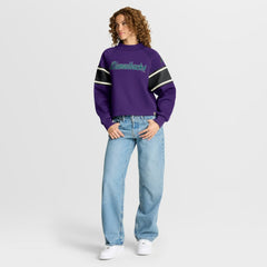 Arizona Diamondbacks Fanatics Women's Oversized Toss Sweep Raglan Pullover Sweatshirt Online