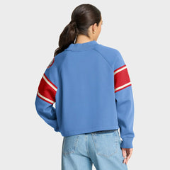 St. Louis Cardinals Fanatics Women's Oversized Toss Sweep Raglan Pullover Sweatshirt Lifestyle