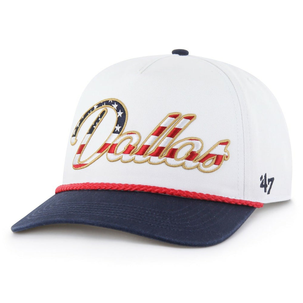Dallas Cowboys '47 Patriotic Overhand Hitch Adjustable Hat White - 47 brand