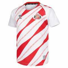 Sunderland Hummel Home Pre-Match Jerseys / White / Kids