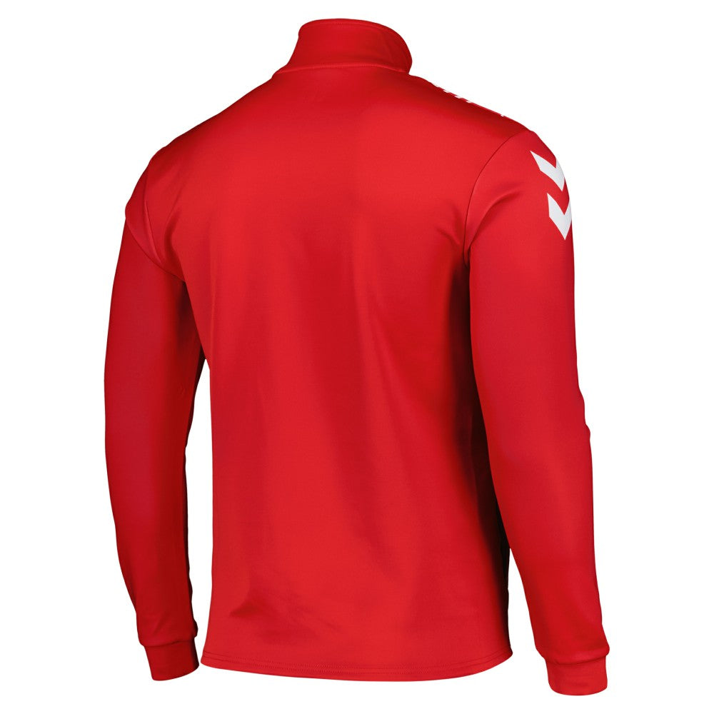 Sunderland Hummel Home Pre-Match Half Zip - Red