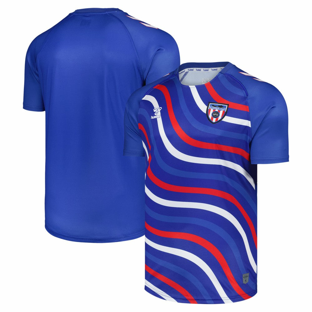 Sunderland Hummel Away Pre-Match Jerseys / Blue / Kids