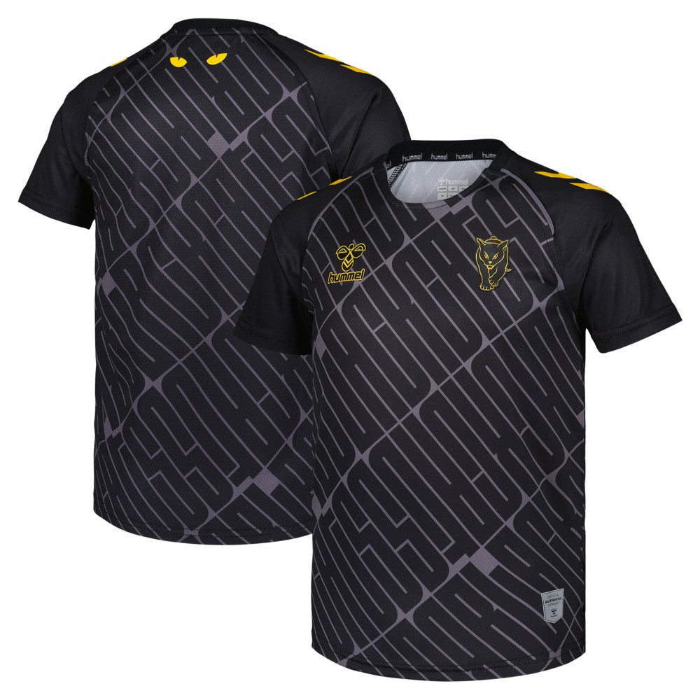 Sunderland Hummel Third Pre-Match Jerseys / Black / Kids