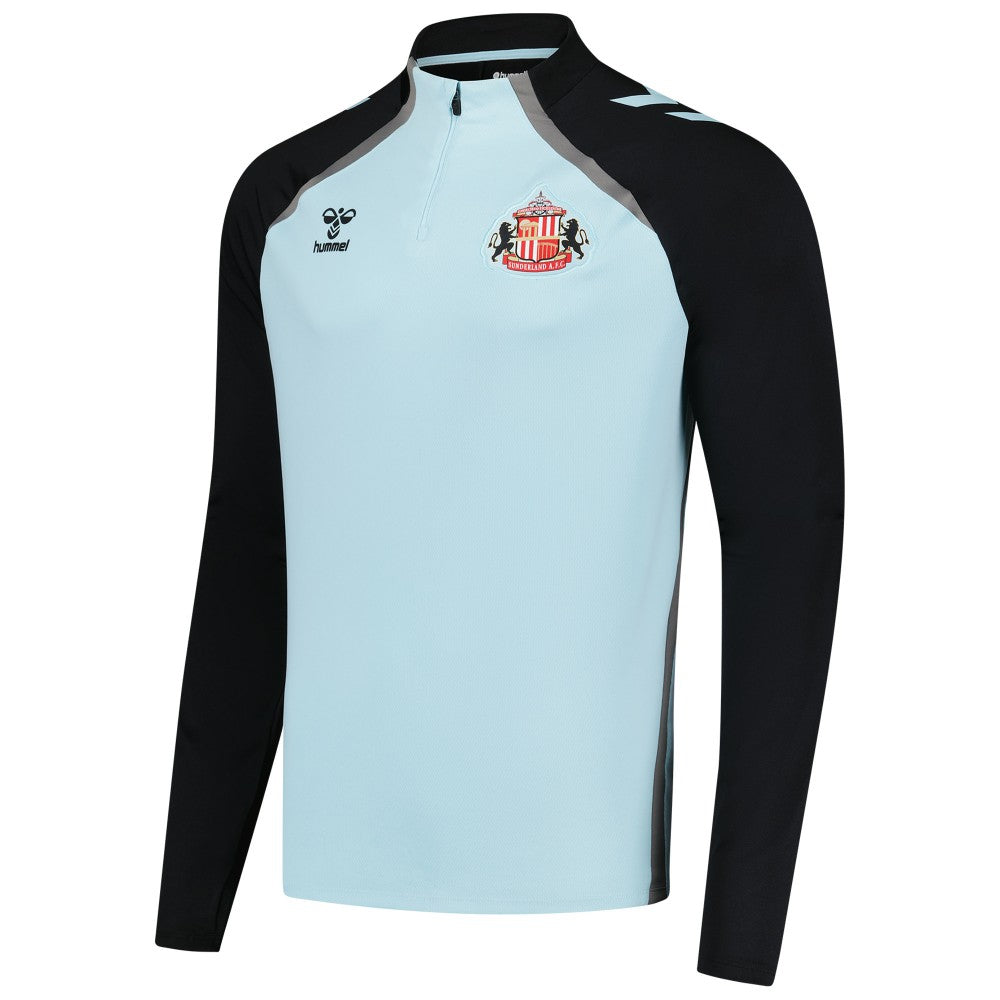 Sunderland Hummel Training Half Zip - Blue