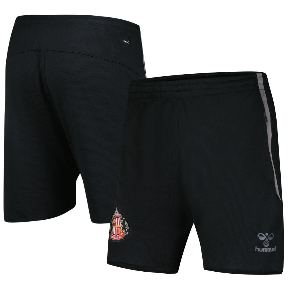 Sunderland Hummel Training Shorts - Black