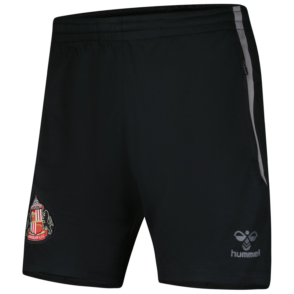 Sunderland Hummel Training Shorts - Black