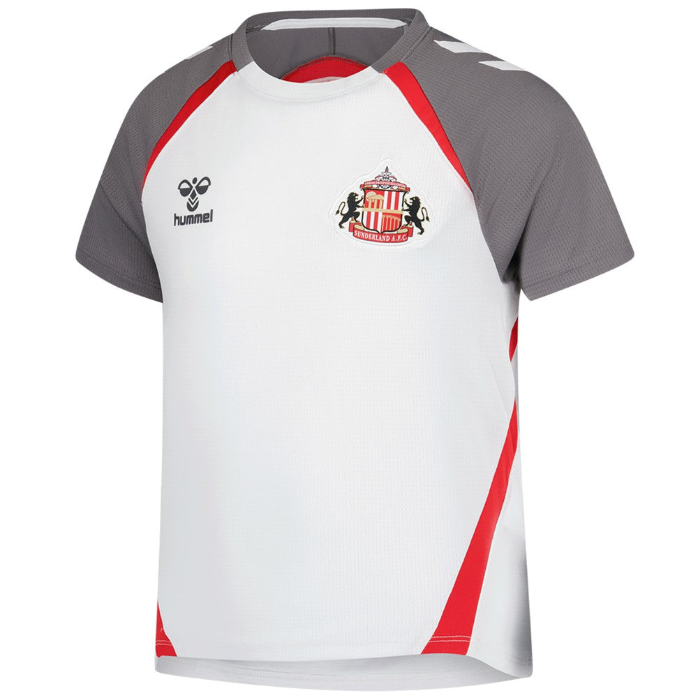 Sunderland Hummel Training Jerseys / White / Kids