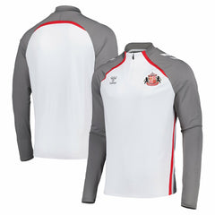 Sunderland Hummel Training Half Zip - White