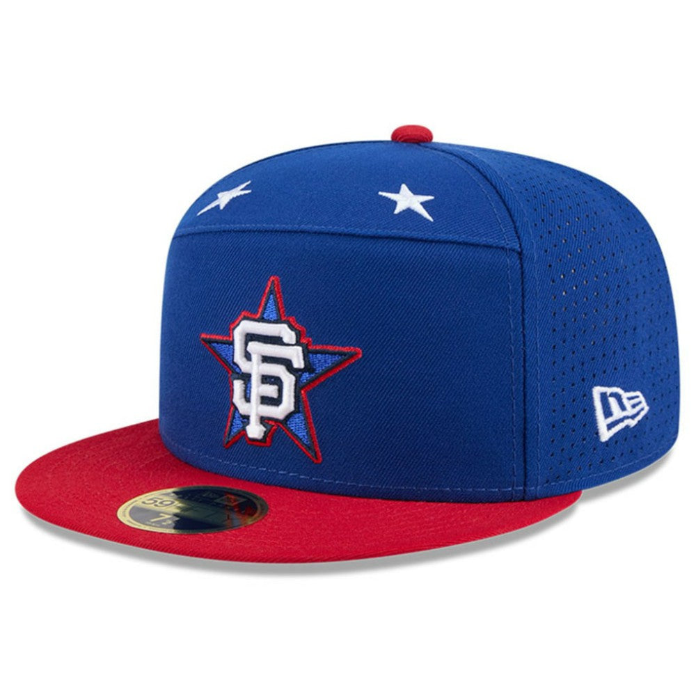 San Francisco Giants New Era 2025 MLB All-Star Game Workout Side Patch 59FIFTY Fitted Hat Lifestyle