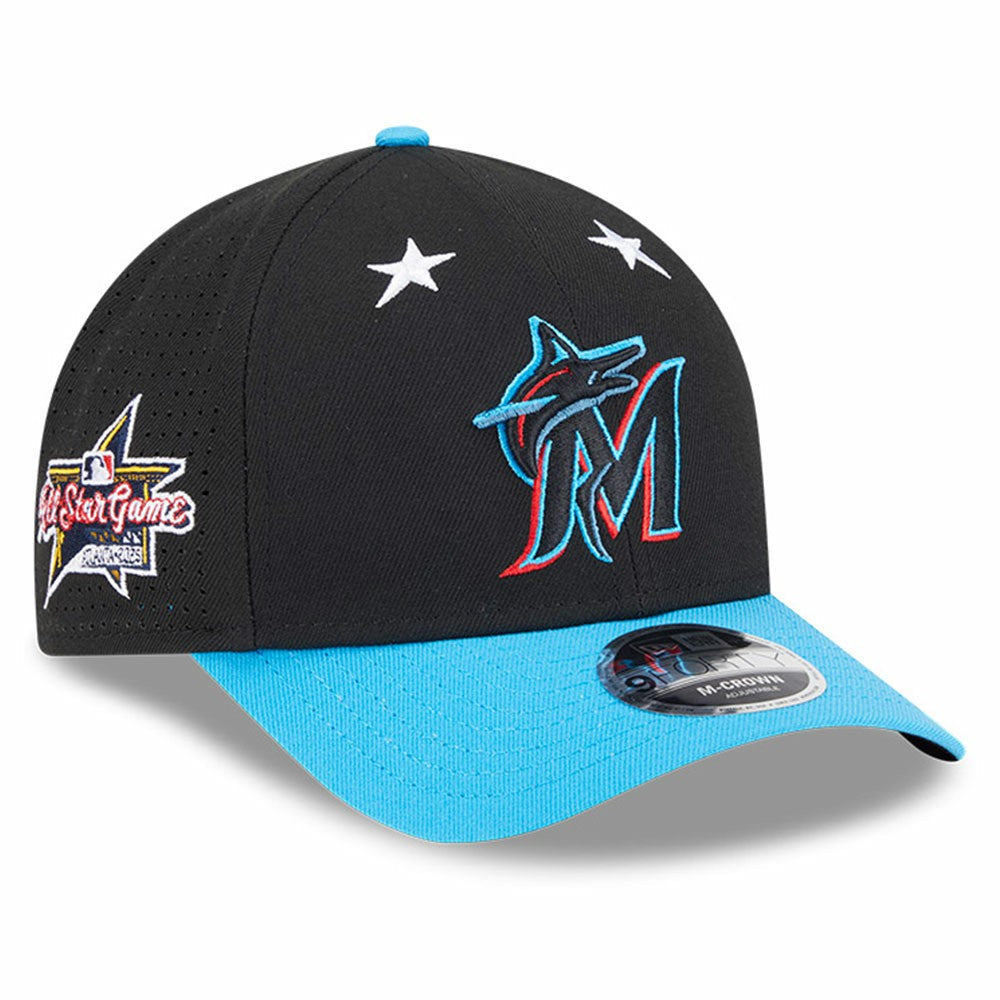 Miami Marlins New Era 2025 MLB All-Star Game 9FORTY M-Crown Adjustable Hat Lifestyle