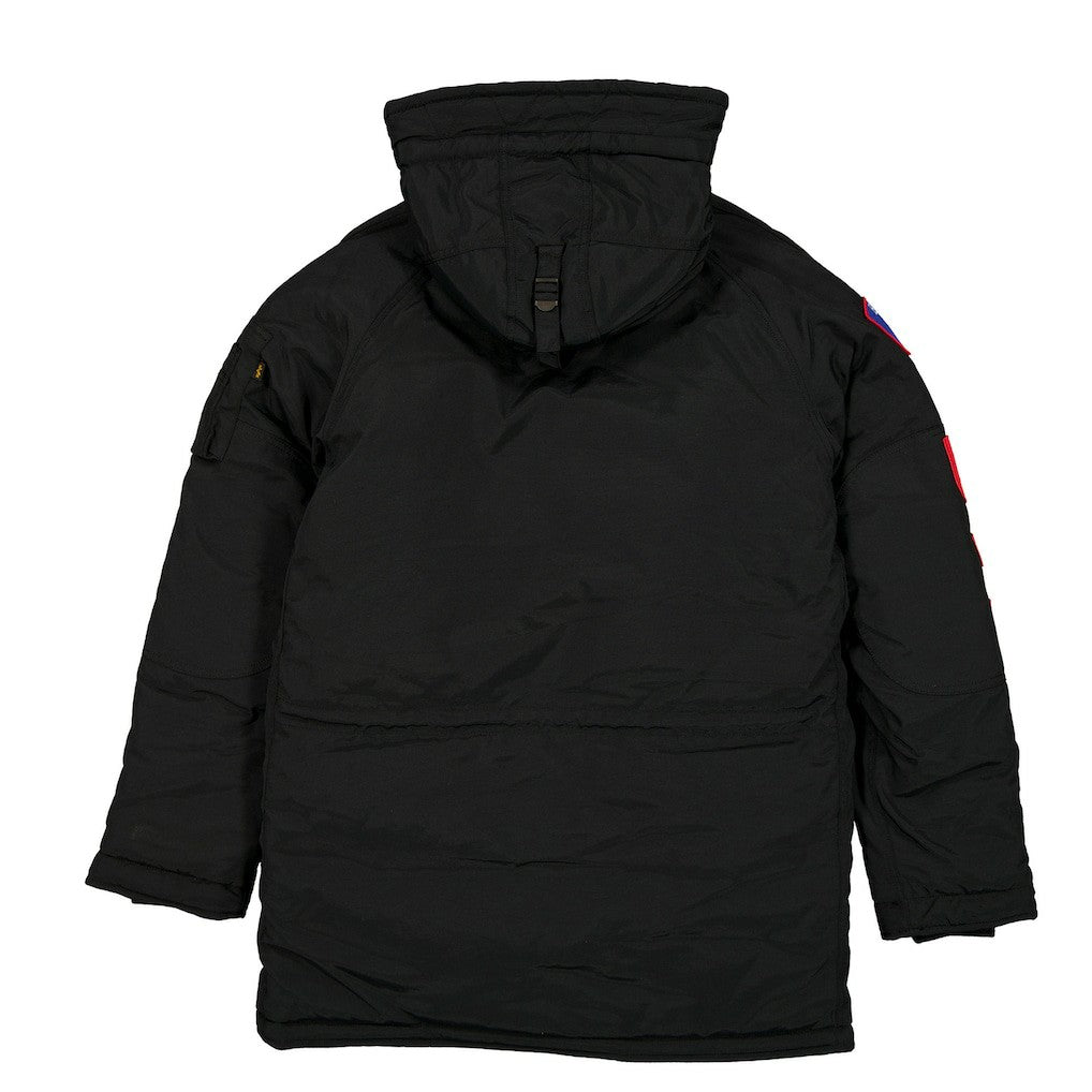 Buffalo Bills New Era x Alpha Industries N-3B Altitude Full-Zip Parka Black - NFL