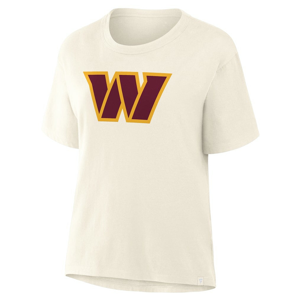Washington Commanders Women's Dove Legacy T-Shirt Cream - Fanatics