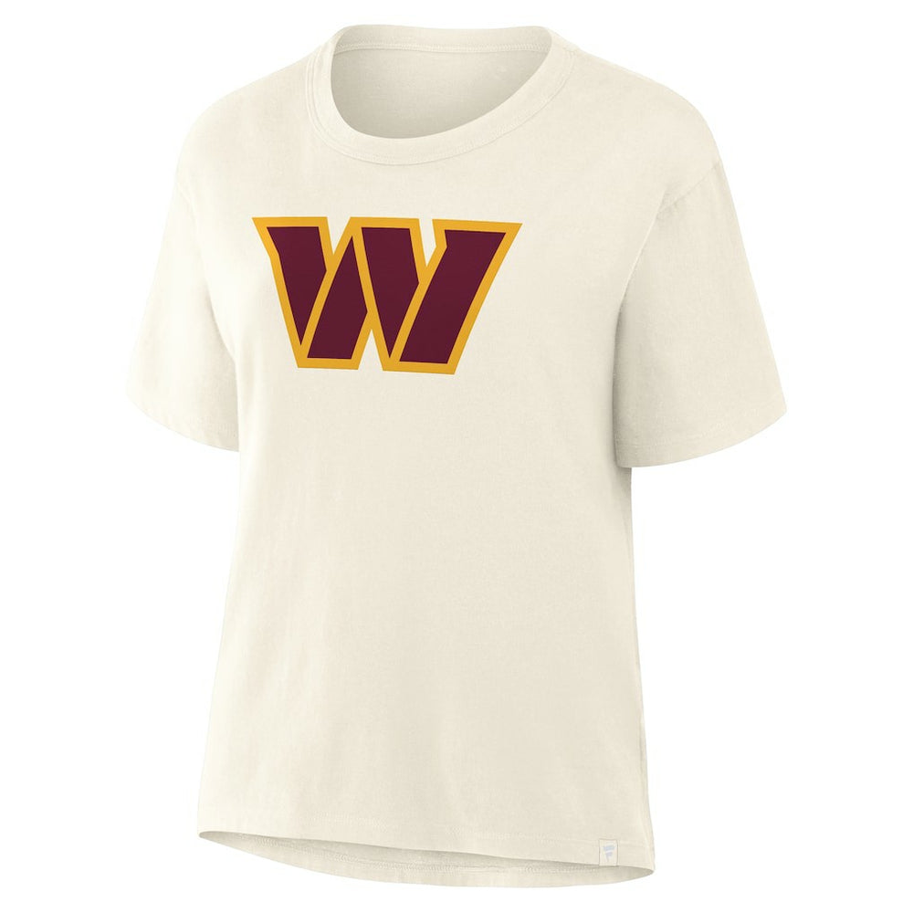 Washington Commanders Women's Dove Legacy T-Shirt Cream - Fanatics