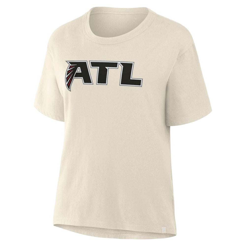 Atlanta Falcons Women's Dove Legacy T-Shirt Cream - Fanatics