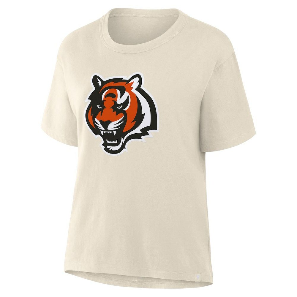 Cincinnati Bengals Women's Dove Legacy T-Shirt Cream - Fanatics