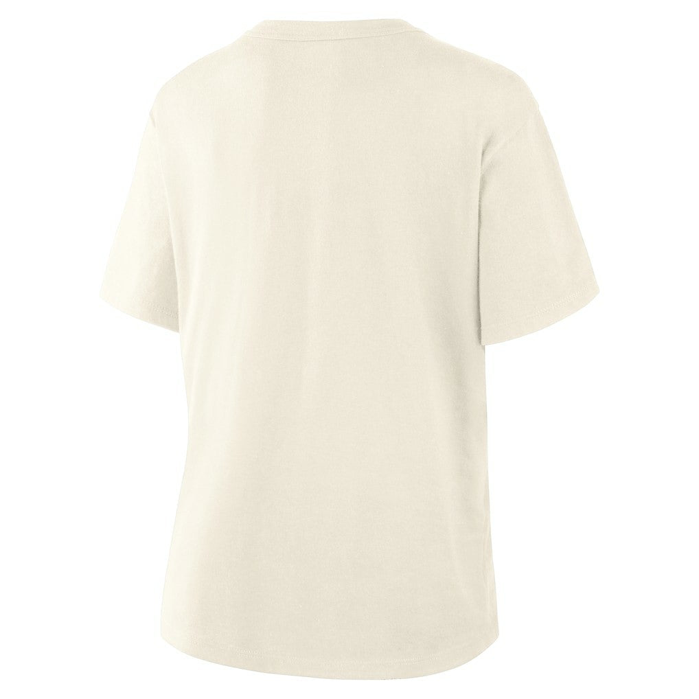 Las Vegas Raiders Women's Dove Legacy T-Shirt Cream - Fanatics