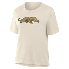 Jacksonville Jaguars Women's Dove Legacy T-Shirt Cream - Fanatics