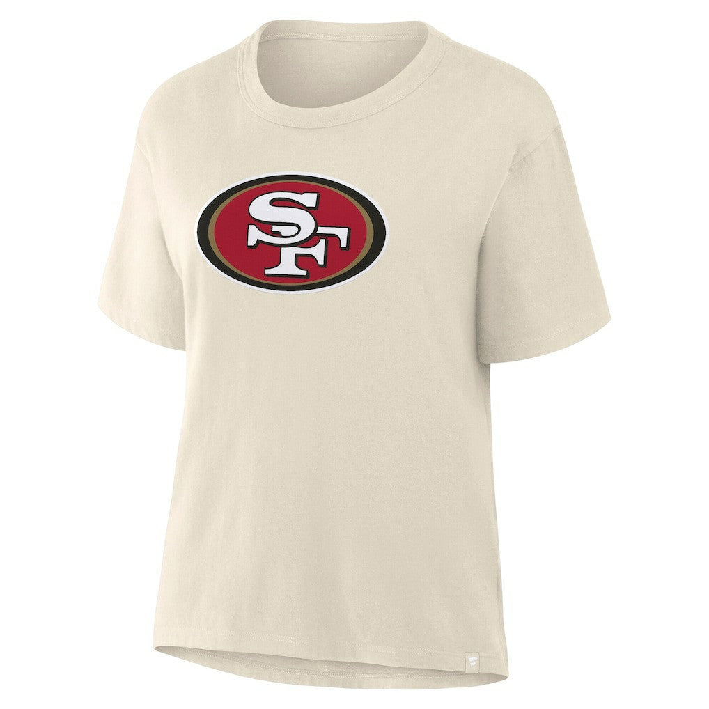 San Francisco 49ers Women's Dove Legacy T-Shirt Cream - Fanatics