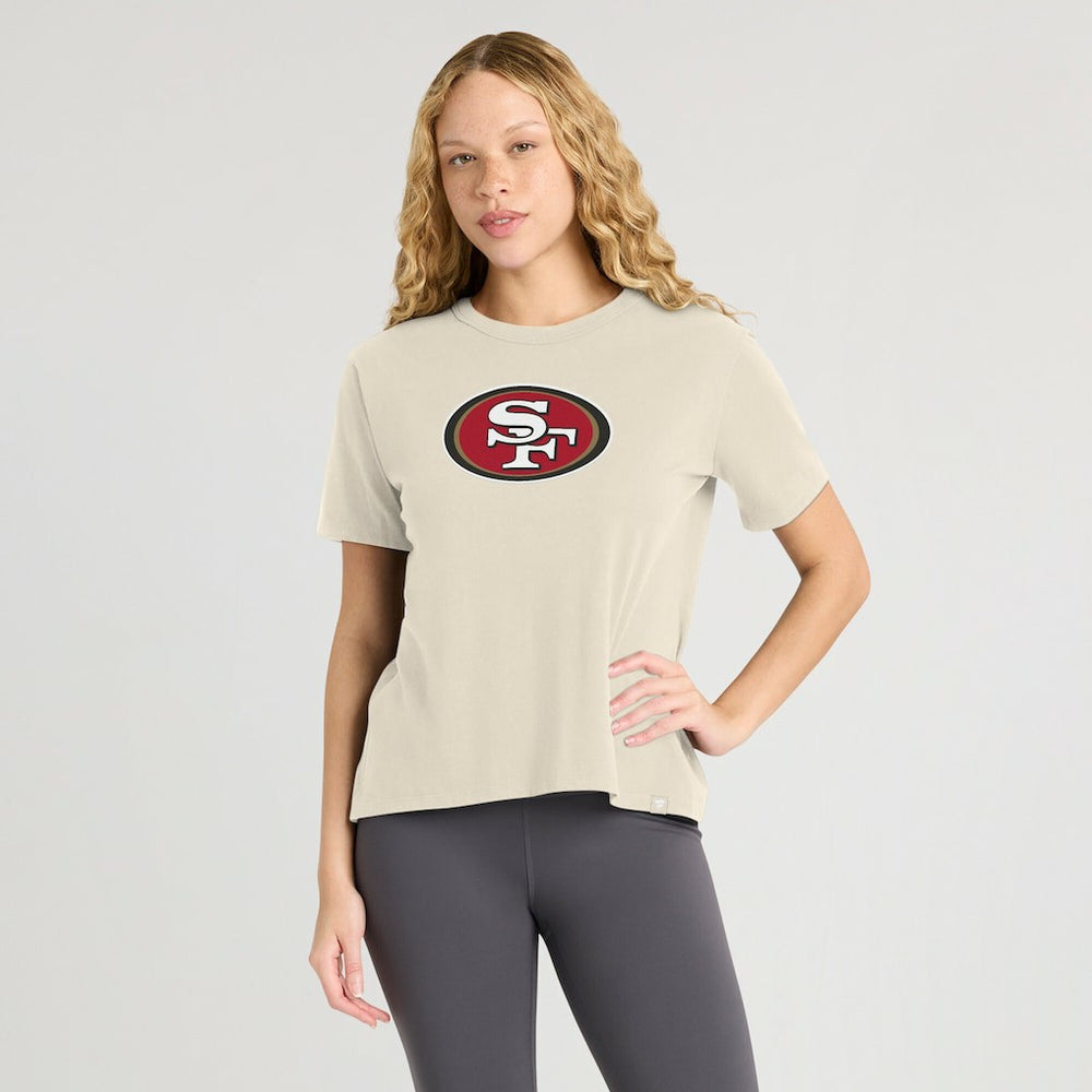 San Francisco 49ers Women's Dove Legacy T-Shirt Cream - Fanatics