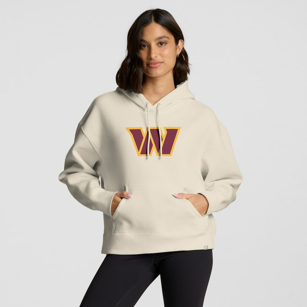 Washington Commanders Women's Dove Legacy Pullover Hoodie Cream - Fanatics