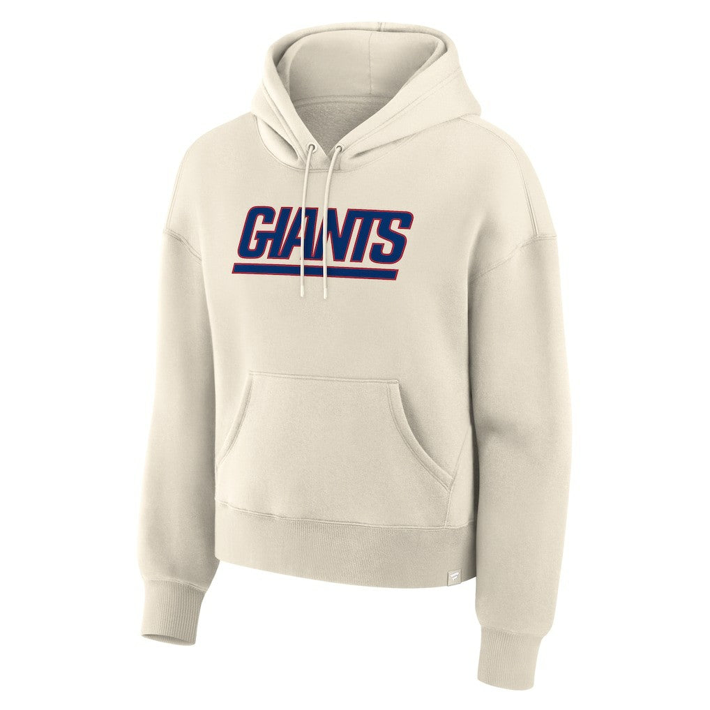 New York Giants Women's Dove Legacy Pullover Hoodie Cream - Fanatics