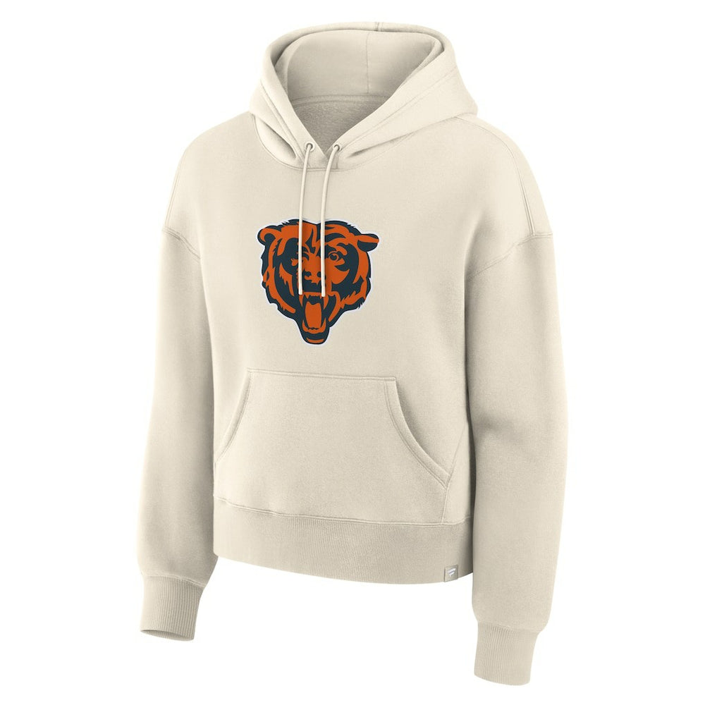 Chicago Bears Women's Dove Legacy Pullover Hoodie Cream - Fanatics