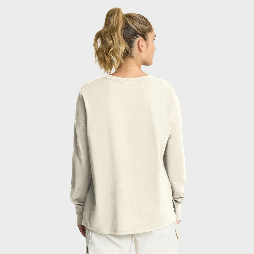 Jacksonville Jaguars Women's Dove Legacy Long Sleeve T-Shirt Cream - Fanatics