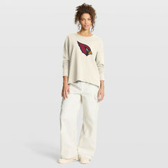 Arizona Cardinals Women's Dove Legacy Long Sleeve T-Shirt Cream - Fanatics