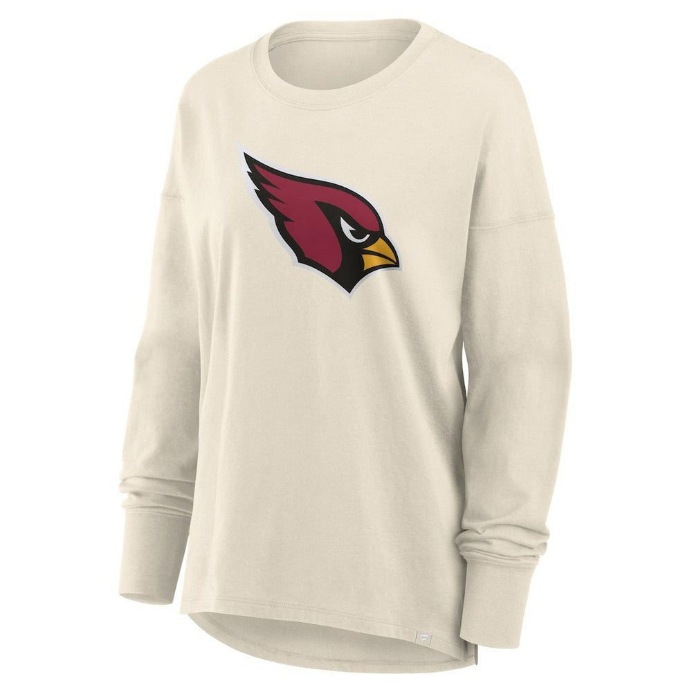 Arizona Cardinals Women's Dove Legacy Long Sleeve T-Shirt Cream - Fanatics