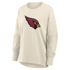 Arizona Cardinals Women's Dove Legacy Long Sleeve T-Shirt Cream - Fanatics