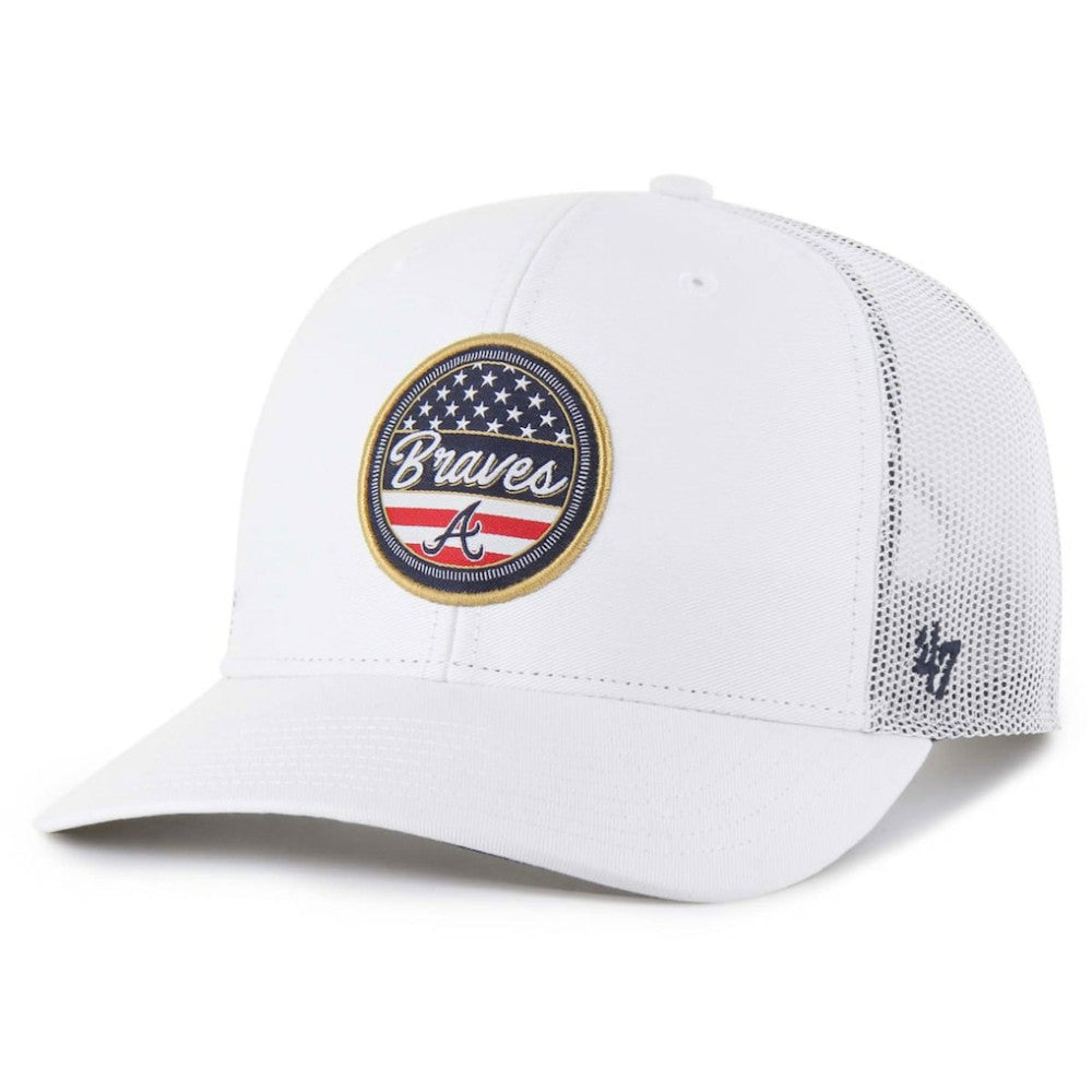 Atlanta Braves '47 Homage Adjustable Trucker Hat Online