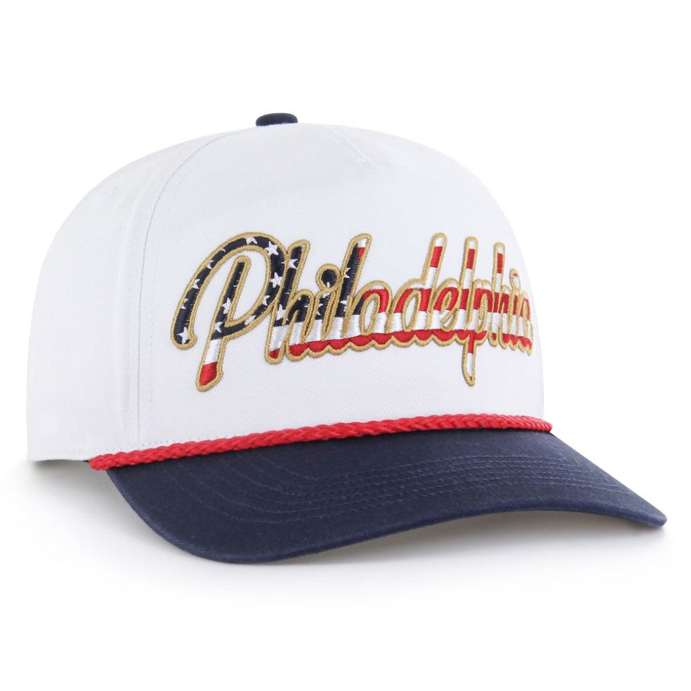 Philadelphia Phillies '47 Patriotic Overhand Hitch Adjustable Hat Online