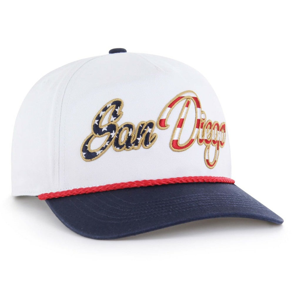 San Diego Padres '47 Patriotic Overhand Hitch Adjustable Hat for sale