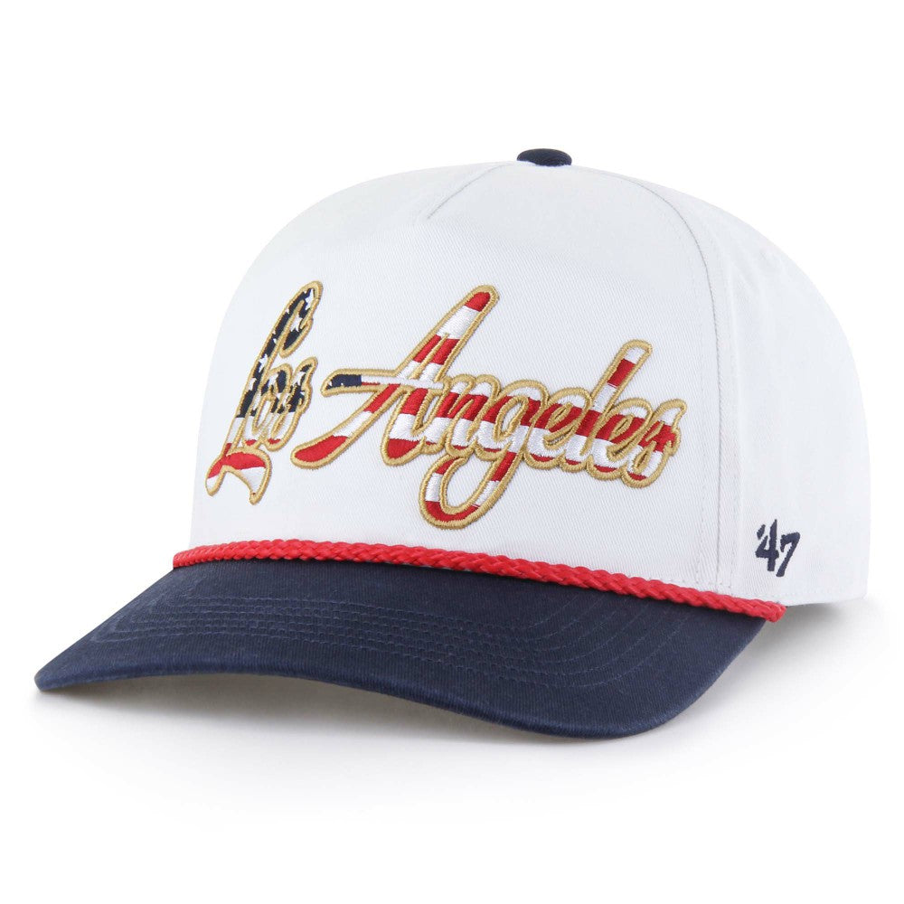 Los Angeles Dodgers '47 Patriotic Overhand Hitch Adjustable Hat On Sale