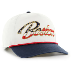 Boston Red Sox '47 Patriotic Overhand Hitch Adjustable Hat for sale