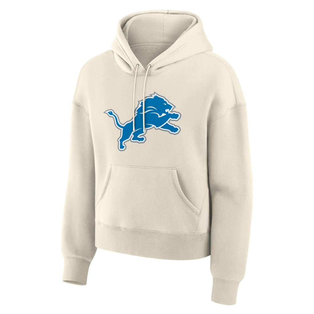 Detroit Lions Women's Dove Legacy Pullover Hoodie Cream - Fanatics