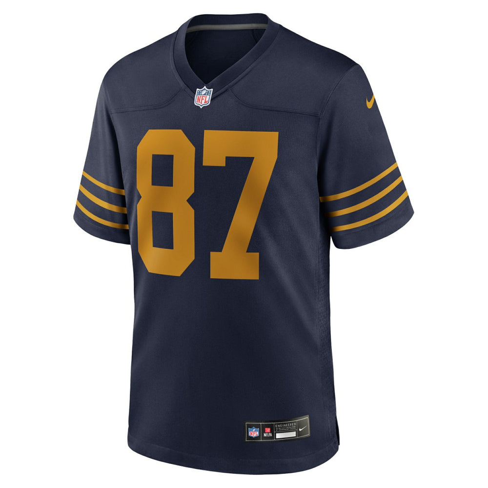 Romeo Doubs Green Bay Packers The 1923 Classic Game Jersey Navy - Nike
