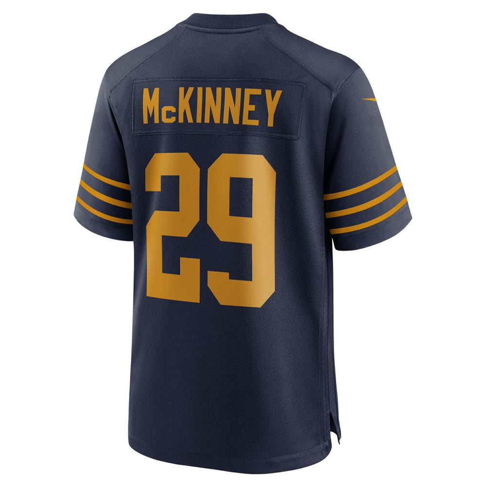 Xavier McKinney Green Bay Packers The 1923 Classic Game Jersey Navy - Nike