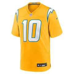 Justin Herbert Los Angeles Chargers Alternate Charger Power Game Player Jersey Gold - Nike
