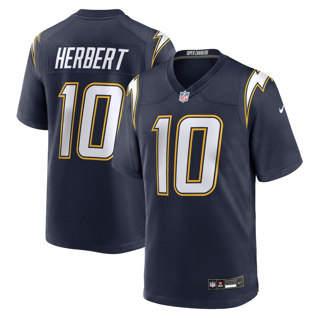 Justin Herbert Los Angeles Chargers Alternate Super Chargers Game Player Jersey Navy - Nike