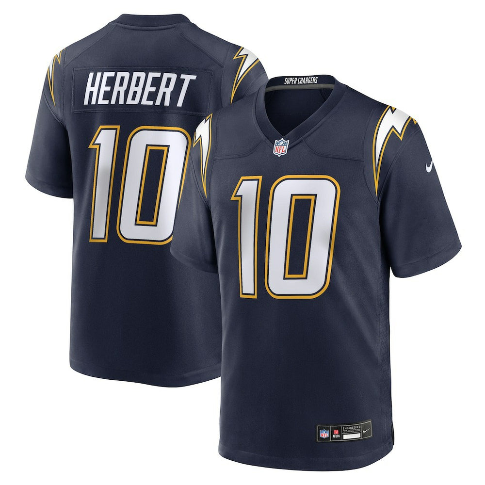 Justin Herbert Los Angeles Chargers Alternate Super Chargers Game Player Jersey Navy - Nike