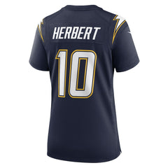 Justin Herbert Los Angeles Chargers Women's Alternate Super Chargers Game Jersey Navy - Nike