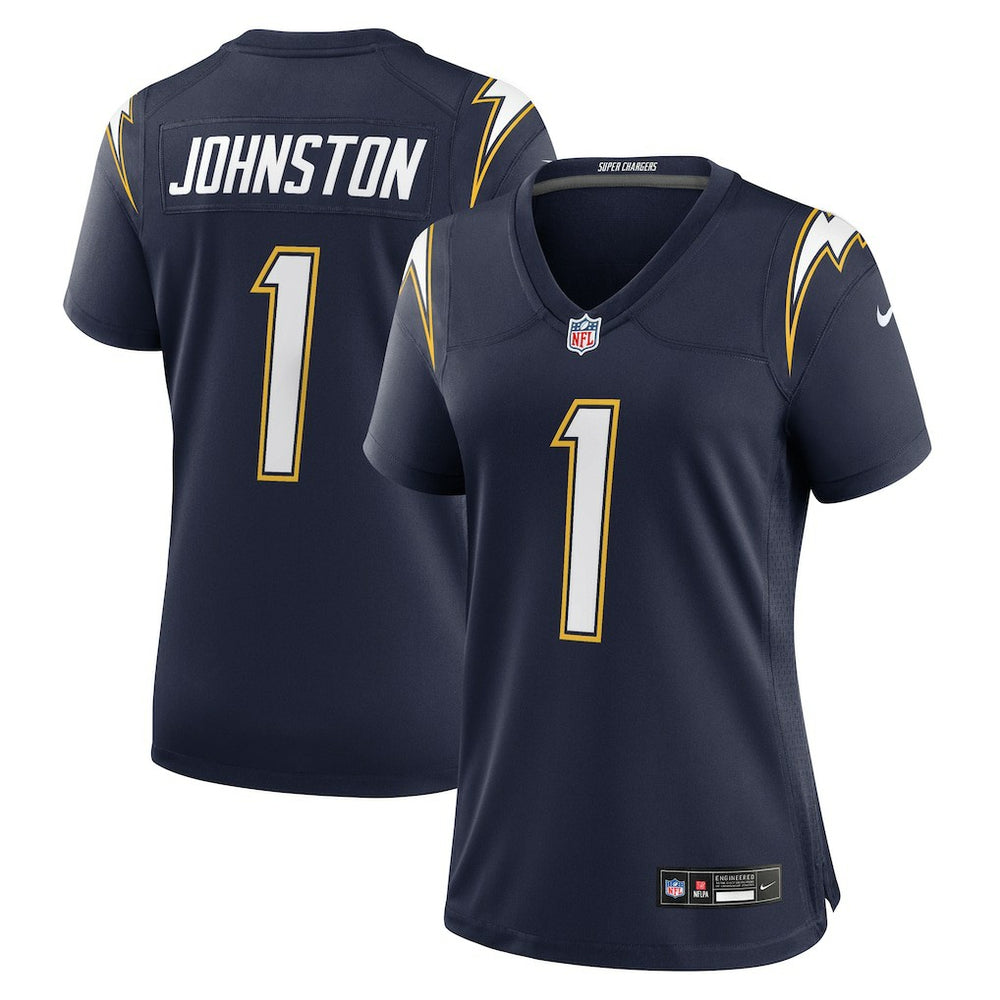 Quentin Johnston Los Angeles Chargers Women's Alternate Super Chargers Game Jersey Navy - Nike