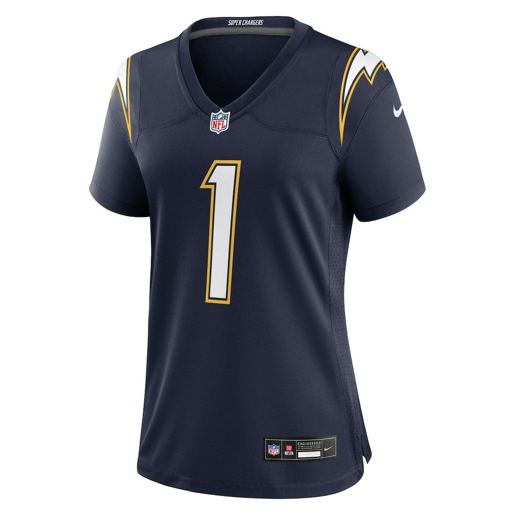 Quentin Johnston Los Angeles Chargers Women's Alternate Super Chargers Game Jersey Navy - Nike