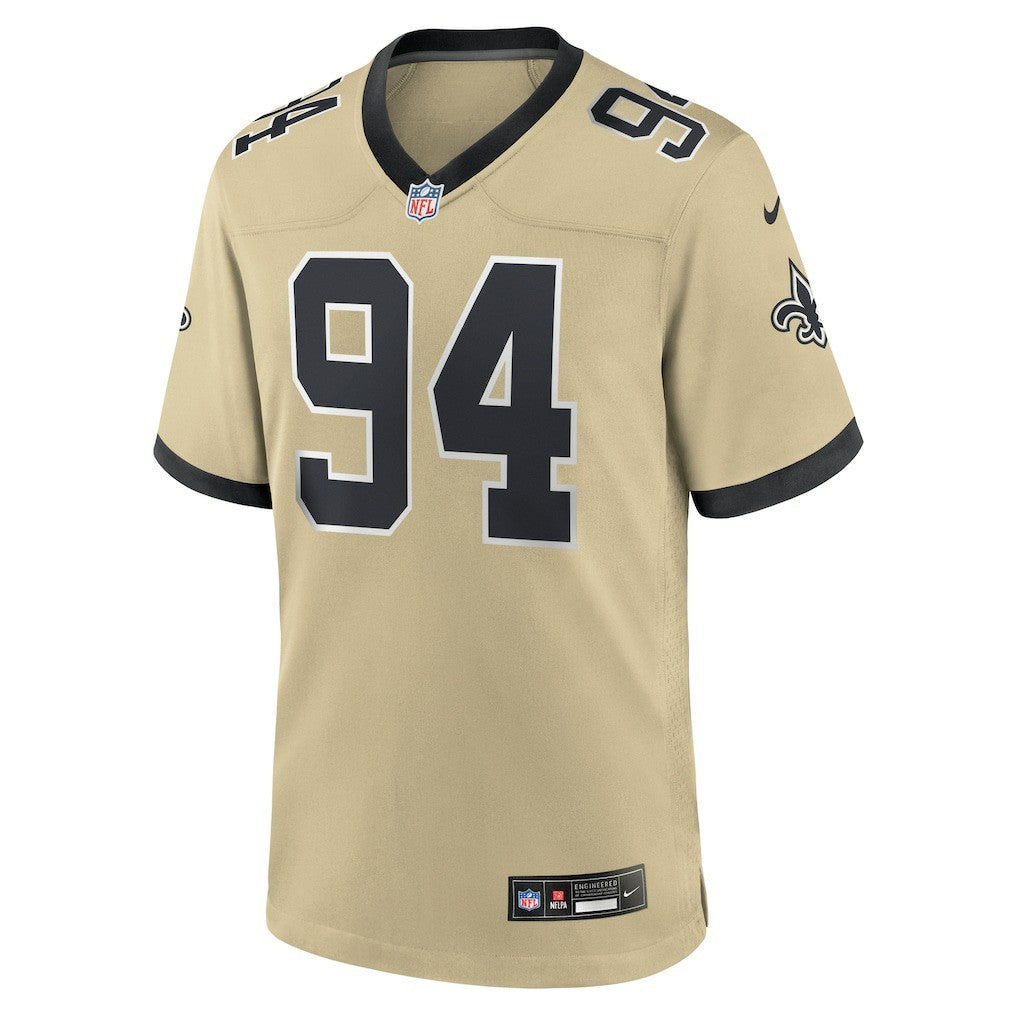 Cameron Jordan New Orleans Saints Gameday Golds Alternate Game Player Jersey Gold - Nike